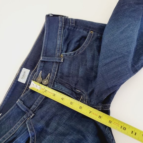 Hudson Jeans Classic Bootcut Flap Pocket Low Rise Blue 27 - Picture 11 of 12